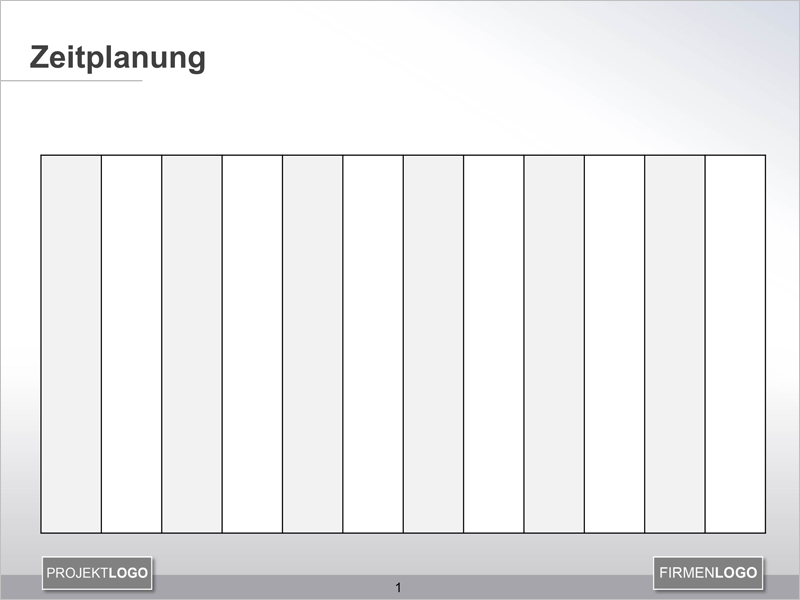 Zeitstrahl - Tabelle